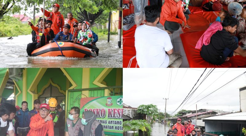 Beri Pelayanan Terbaik Untuk Korban, Danny Pomanto Intruksi OPD Siaga Banjir 24 Jam